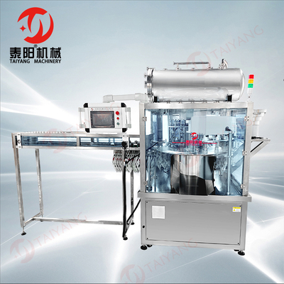 四头转盘自立袋灌装旋盖一体机